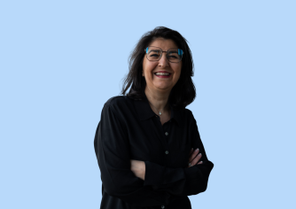 Laura Bokobza fond bleu